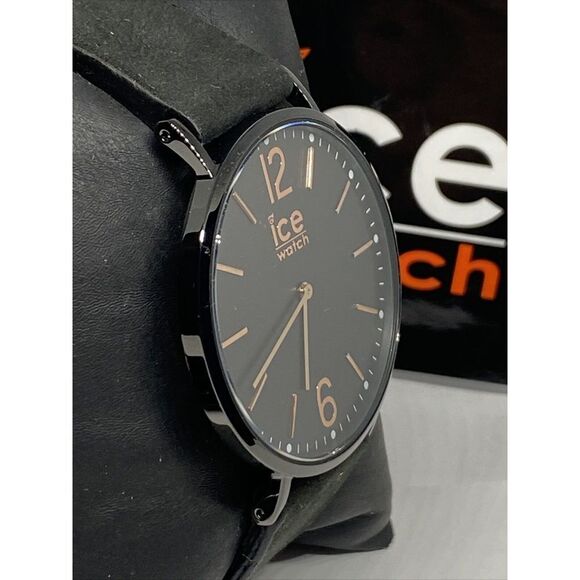 Ice Watch CHLBCOT.41.N.15 Men's Black Leather Analog Dial Quartz Watch BW157 - Picture 5 of 12